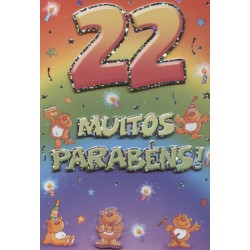 CARTOES EV.DAYS C/ENV.REF.ATI - IDADE 22