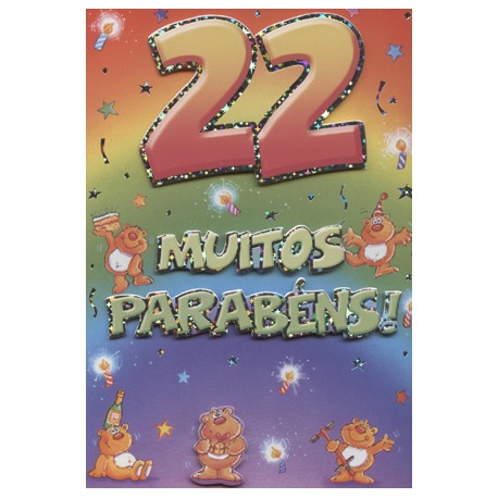 CARTOES EV.DAYS C/ENV.REF.ATI - IDADE 22