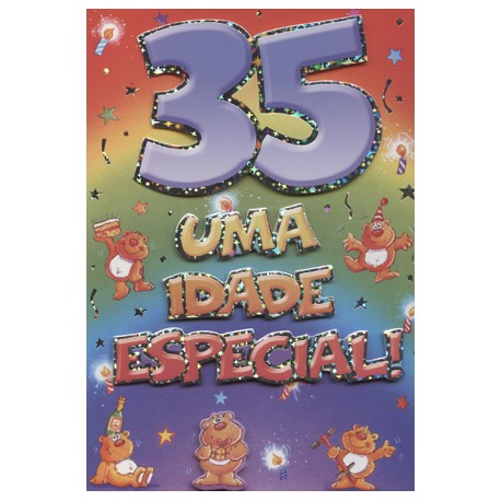 CARTOES EV.DAYS C/ENV.REF.ATI - IDADE 35