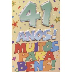 CARTOES EV.DAYS C/ENV.REF.ATI - IDADE 41