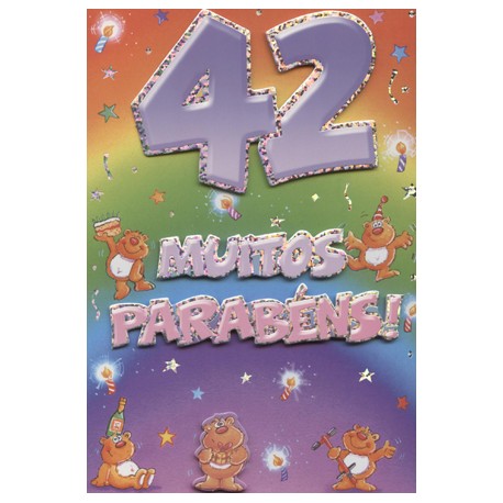 CARTOES EV.DAYS C/ENV.REF.ATI - IDADE 42