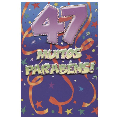CARTOES EV.DAYS C/ENV.REF.ATI - IDADE 47