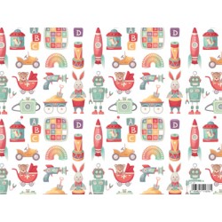 PAPEL FANTASIA 100CM X70CM REF. MP 072