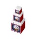 3PC LIGHT UP FLY SANTA BOX    .REF.X27960-BX