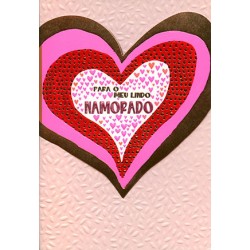 CARTOES HUNKY DORY .REF.HD024 - NAMORADO