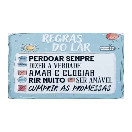 Ímane Retro "O Amor Mora Aqui" Ref. MMP 103