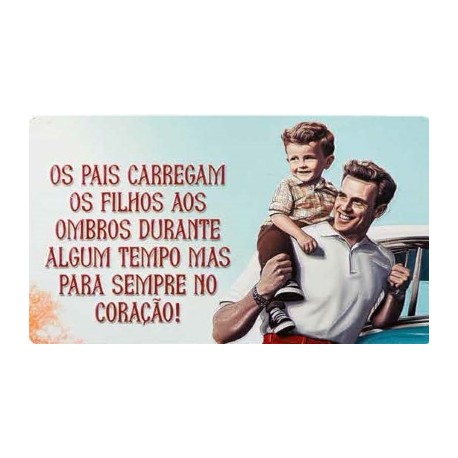 Ímane Retro "Pais Carregam" Ref. MMP 112