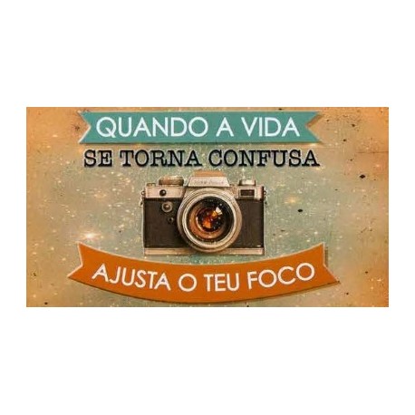 Ímane Retro "Ajusta o teu foco" Ref. MMP 118