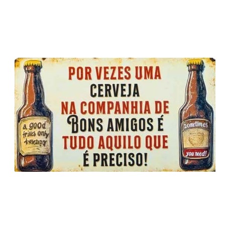 Ímane Retro "Uma cerveja " Ref. MMP 123