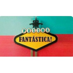Ímane Retro "Pessoa fantástica" Ref. MMP 136