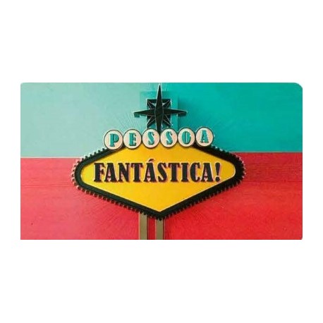 Ímane Retro "Pessoa fantástica" Ref. MMP 136