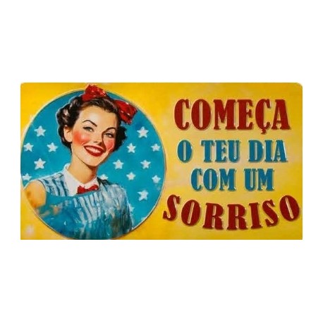 Ímane Retro "Começa o teu dia" Ref. MMP 140
