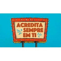 Ímane Retro "Acredita sempre" Ref. MMP 141