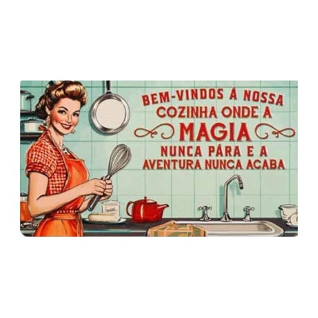 Ímane Retro "Bem-vindo" Ref. MMP 151