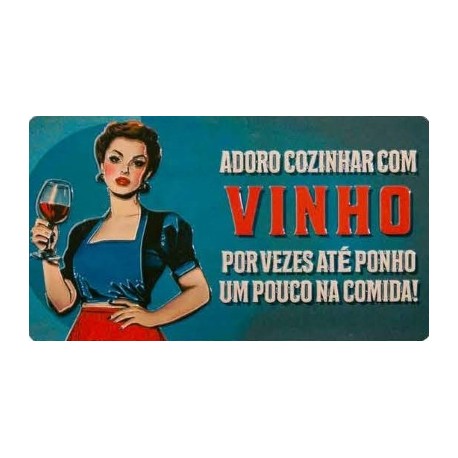Ímane Retro "Adoro cozinhar" Ref. MMP 162