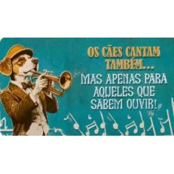 Ímane Retro "Os cães cantam" Ref. MMP 166