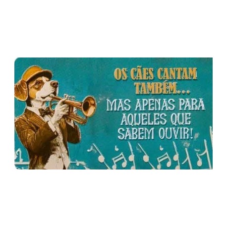 Ímane Retro "Os cães cantam" Ref. MMP 166