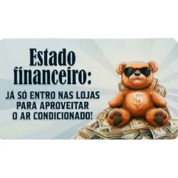 Ímane Retro "Estado Financeiro" Ref. MMP 169