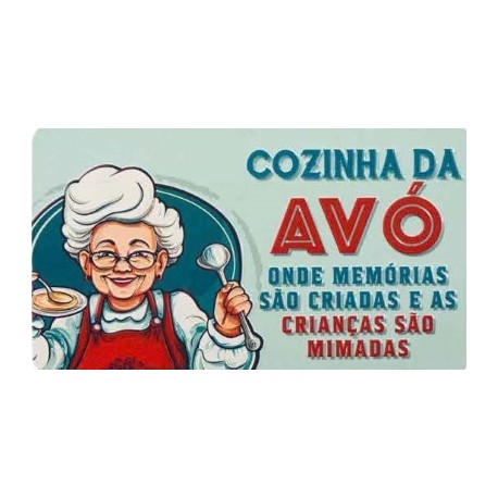 Ímane Retro "Cozinha Da Avó" Ref. MMP 171