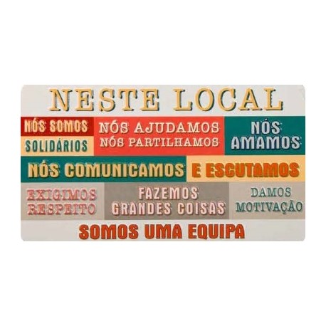 Ímane Retro "Somos Uma Equipa" Ref. MMP 172