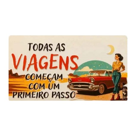 Ímane Retro "Primeiro Passo" Ref. MMP 175
