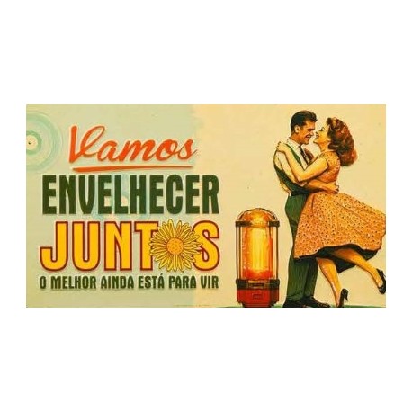 Ímane Retro "Envelhecer Juntos" Ref. MMP 180