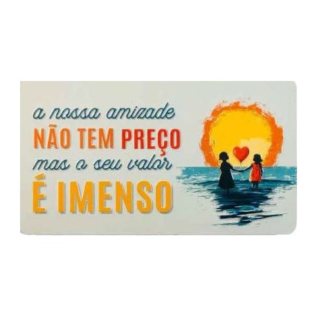Ímane Retro "Amizade não tem preço" Ref. MMP 198