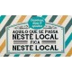 Ímane Retro "Fica neste local" Ref. MMP 199