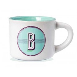 CANECA ESPRESSO LETRA "B" REF.  ENM 302