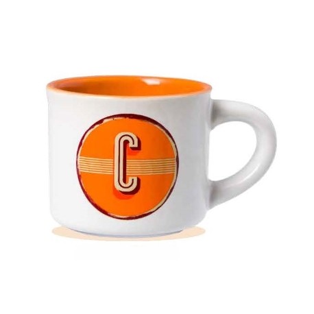 CANECA ESPRESSO LETRA "C" REF.  ENM 303