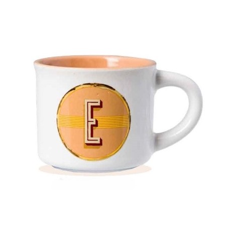 CANECA ESPRESSO LETRA "E" REF.  ENM 305