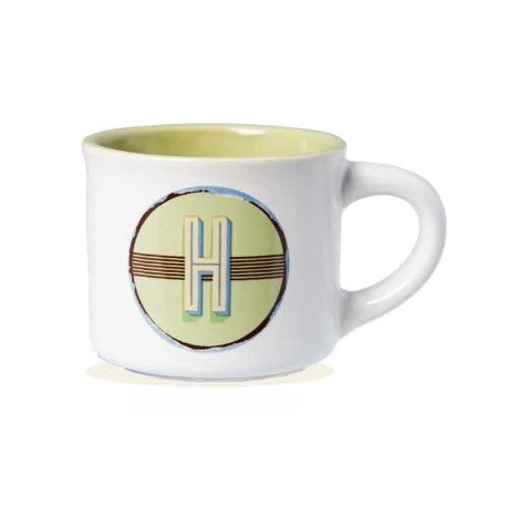 CANECA ESPRESSO LETRA "H" REF.  ENM 308