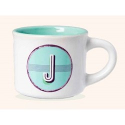 CANECA ESPRESSO LETRA "J" REF.  ENM 310