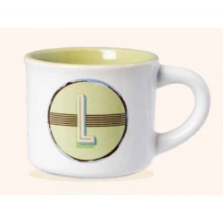 CANECA ESPRESSO LETRA "L" REF.  ENM 312