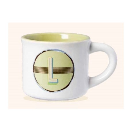 CANECA ESPRESSO LETRA "L" REF.  ENM 312