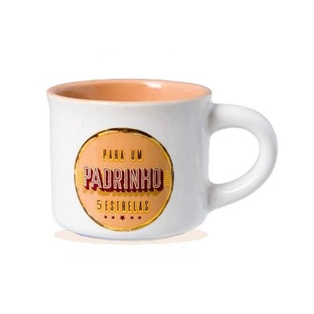 CANECA ESPRESSO "PADRINHO" REF.  ENM 342