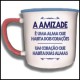 Caneca Vintage "A Amizade" REF. VM015