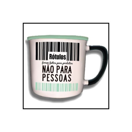 Caneca Vintage "Rótulos Não Para Pessoas" REF. VM012