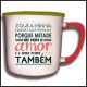 Caneca Vintage "Metade de Mim É..." REF. VM009