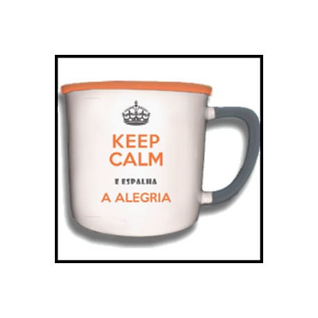 Caneca Vintage "Espalha a Alegria" REF. VM006
