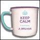 Caneca Vintage "Continua a Brilhar" REF. VM005