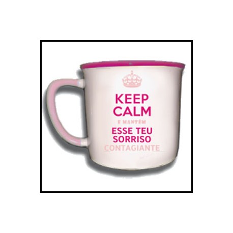 Caneca Vintage "Sorriso Contagiante" REF. VM004