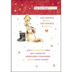 CARTOES NATAL   C/ENV.REF.CHRISTMAS WISHES