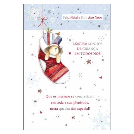 CARTOES NATAL   C/ENV.REF.CHRISTMAS WISHES