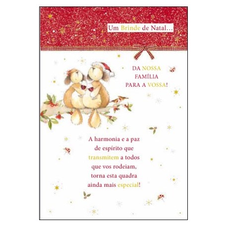 CARTOES NATAL   C/ENV.REF.CHRISTMAS WISHES