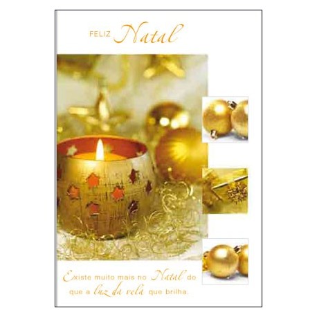 CARTOES NATAL   C/ENV.REF.CHRISTMAS GLAMOUR
