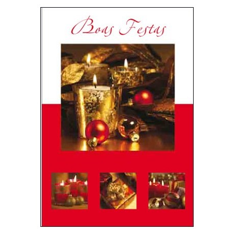 CARTOES NATAL   C/ENV.REF.CHRISTMAS GLAMOUR