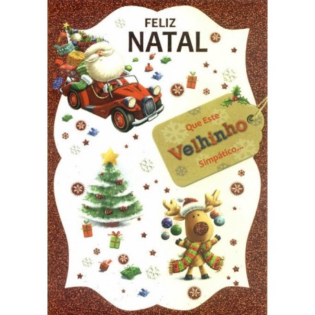 CARTOES NATAL C/ENV.REF. CHRISTMAS JOY