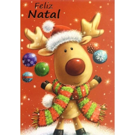 CARTOES NATAL C/ENV.REF. CHRISTMAS JOY