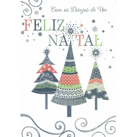 CARTOES NATAL C/ENV.REF. CHRISTMAS JOY
